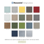 Swatches of Hanamint Cushion 7100 Color Options at Sullivan Hardware & Garden