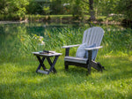 Berlin Gardens Comfo Back Adirondack New Fabrics Bahia Mist and Create Haze