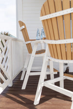Berlin Gardens Comfo Back XT Chair - Natural Teak on White
