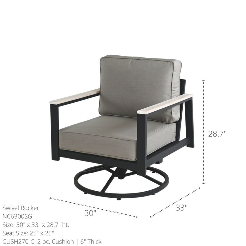 Hixon Deep Seating Set (5 Piece Set) - Sullivan Hardware & Garden