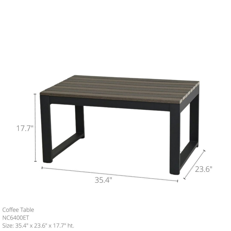 Hixon Panel Rectangular Coffee Table - Sullivan Hardware & Garden