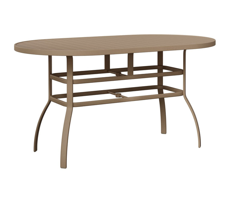 Murphy 42" x 76" Oblong Bar Height Table in Sahara Speckle