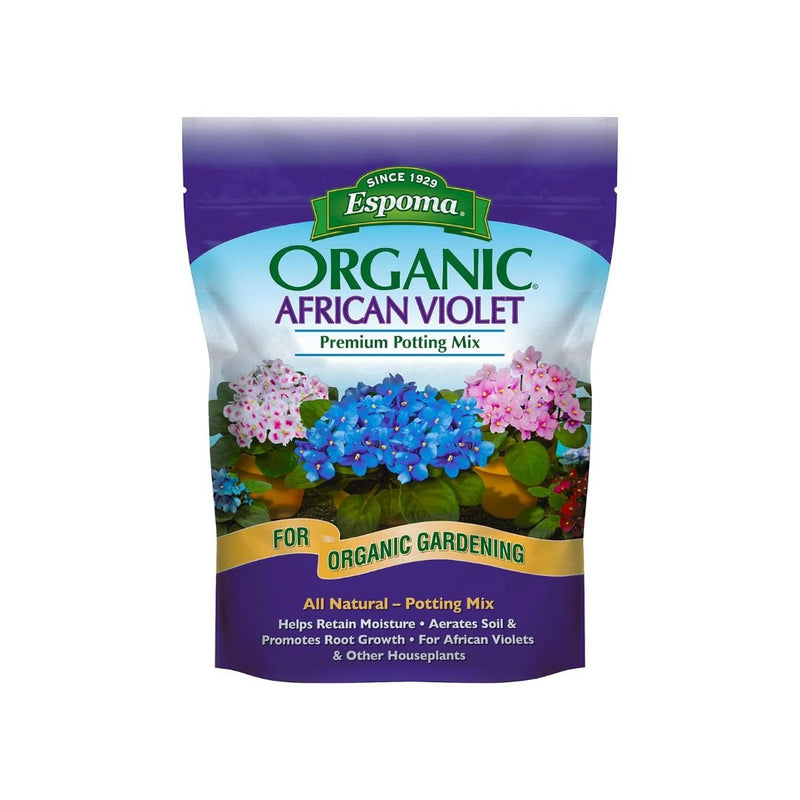 Organic African Violet Potting Mix - 4 Qt. - Sullivan Hardware & Garden