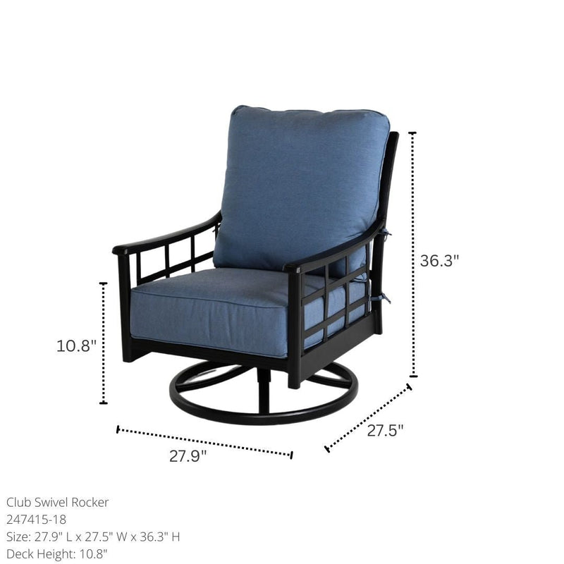 Stratford Estate Swivel Club Chair - Sullivan Hardware & Garden