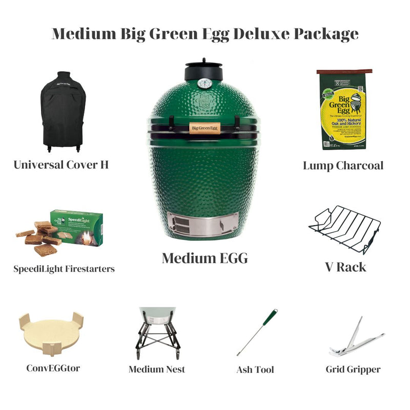 Medium Big Green Egg Deluxe Package