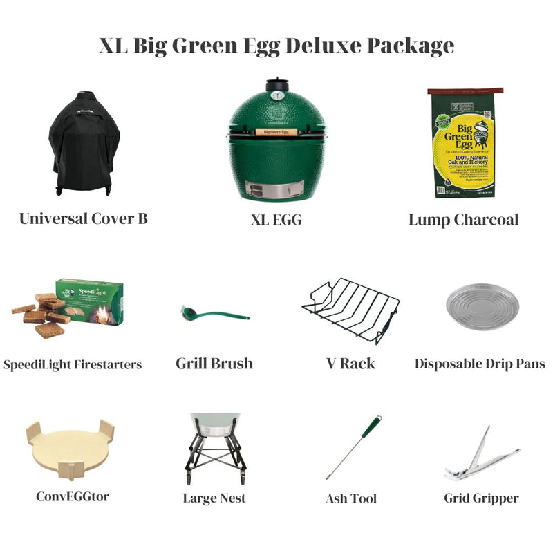 XL Big Green Egg Deluxe Package