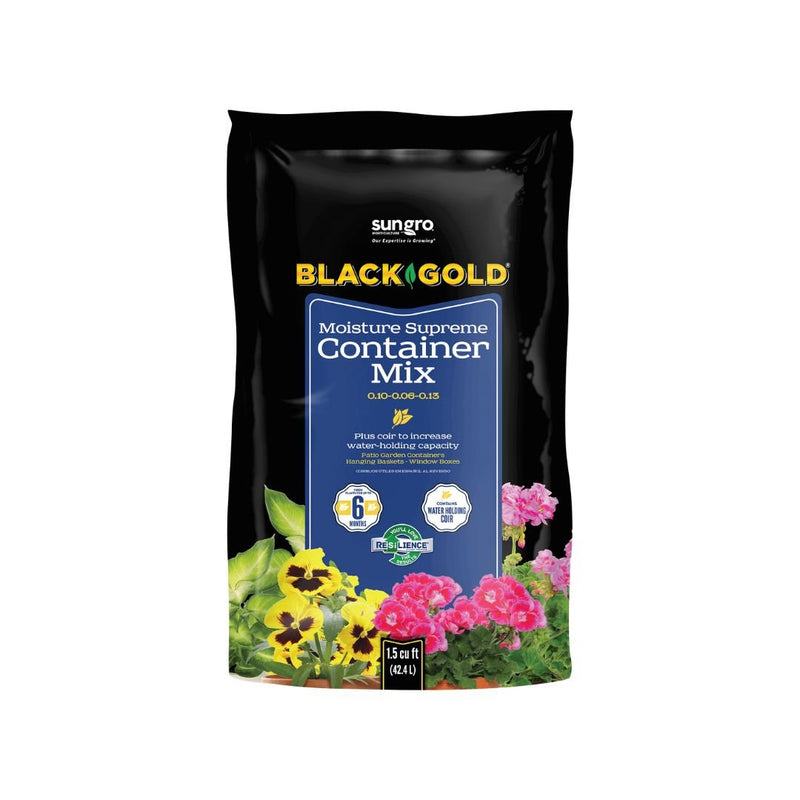 Black Gold Moisture Supreme Container Mix - Sullivan Hardware & Garden