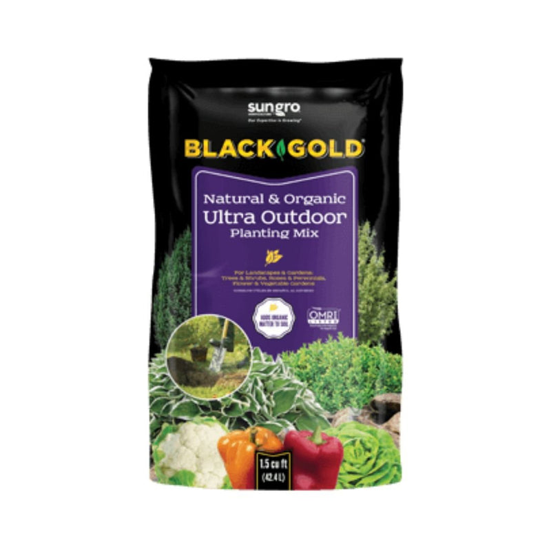 Black Gold Ultra Outdoor Planting Mix (1.5 Cu. Ft.) - Sullivan Hardware & Garden