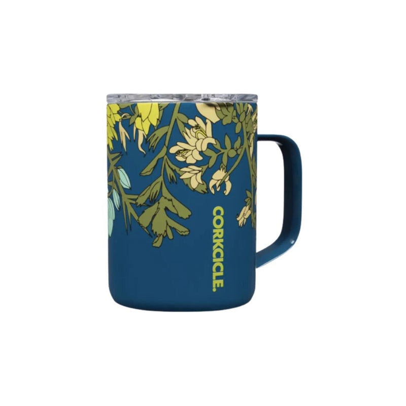 Corkcicle Wildflower Coffee Mug Blue Wildflower 16oz - Sullivan Hardware & Garden