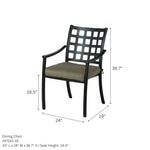 Hanamint Stratford Dining Chair - Sullivan Hardware & Garden