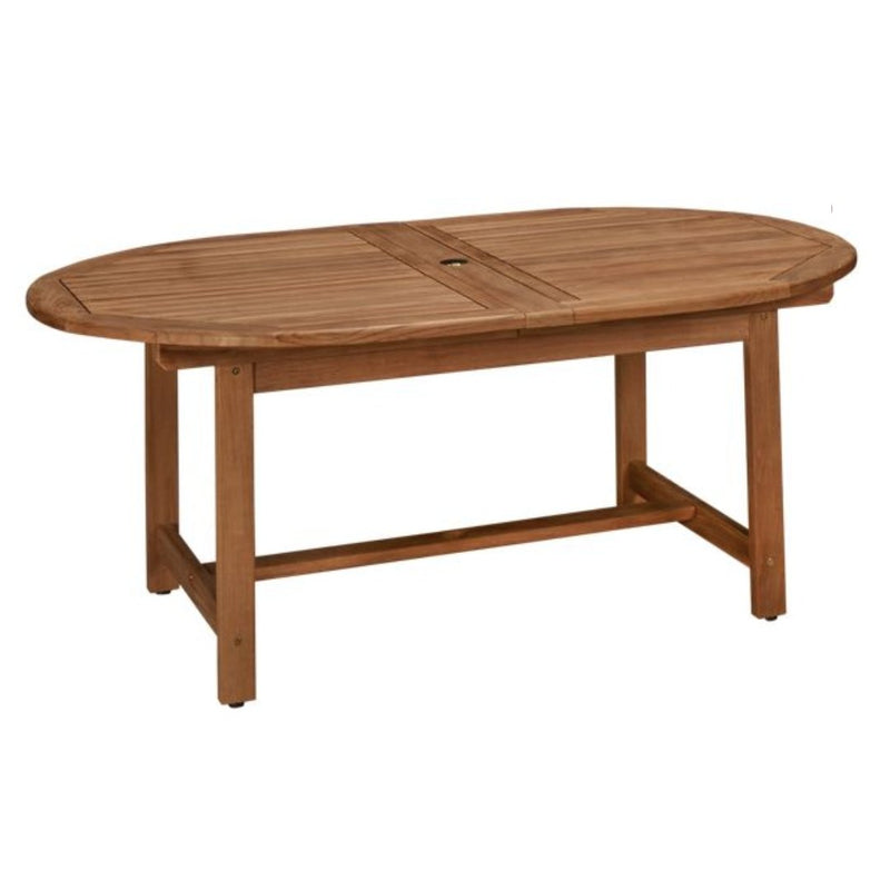 Kalimantan 67"-87" Oval Extension Table - Sullivan Hardware & Garden