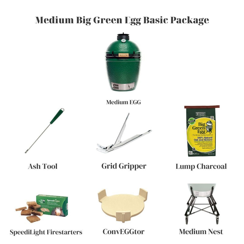Medium Big Green Egg Basic Package - Sullivan Hardware & Garden