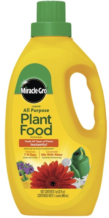 Miracle Gro All Purpose Liquid Plant Food - 32 oz - Sullivan Hardware & Garden