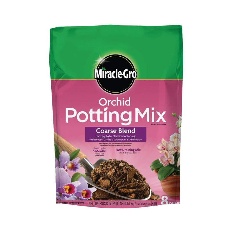 Miracle Gro Orchid Potting Mix - 8 QT - Sullivan Hardware & Garden