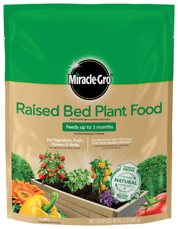 Miracle Gro Raised Bed Plant Food - Sullivan Hardware & Garden