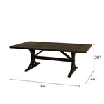 New Hampton 84" Dining Table - Sullivan Hardware & Garden