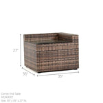 North Cape Bella Grande Corner End Table - Sullivan Hardware & Garden