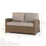 North Cape Cabo Deep Seating Set (5 Piece Set) - Sullivan Hardware & Garden