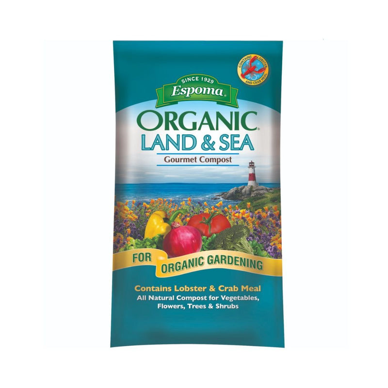 Organic Land & Sea Gourmet Compost (1.5 Cu. Ft.) - Sullivan Hardware & Garden