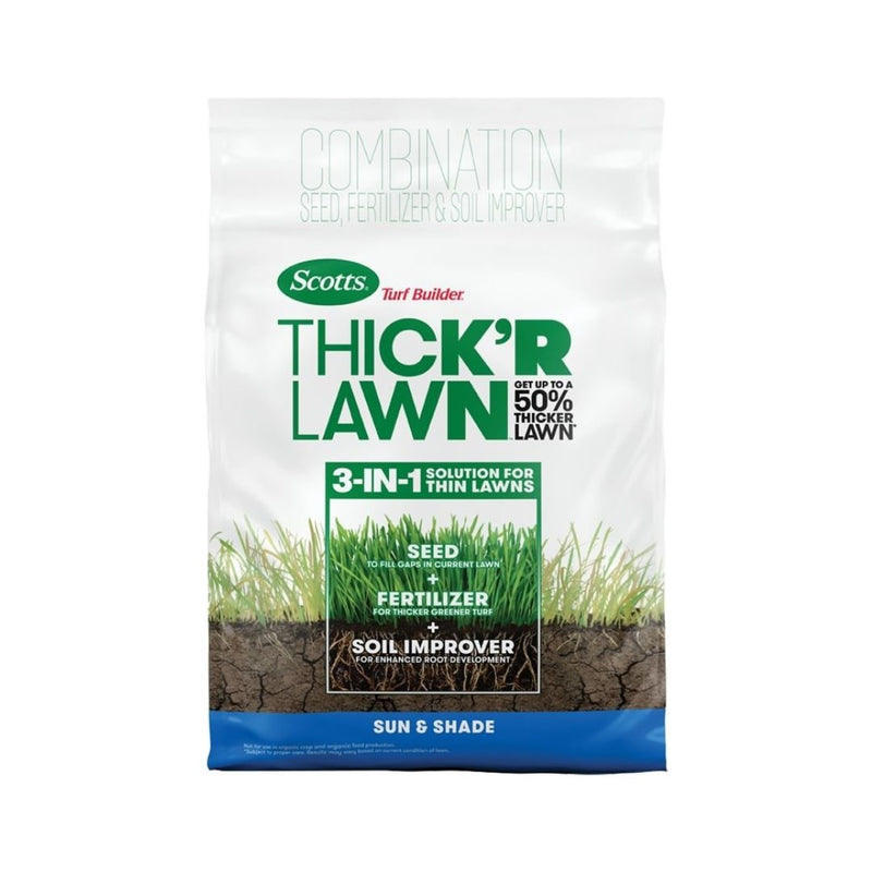 Scotts THICK'R Lawn Sun and Shade Grass Seed - Sullivan Hardware & Garden